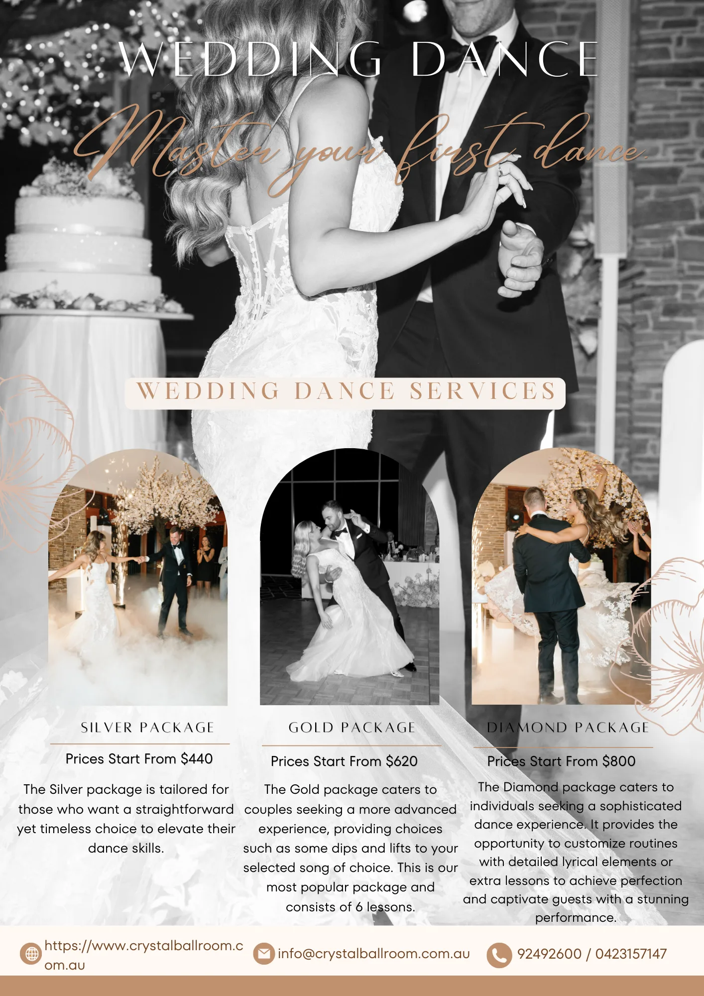 Wedding dance package